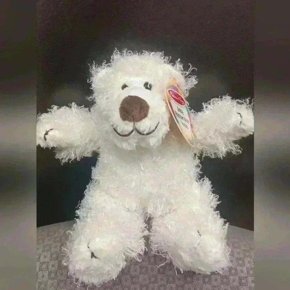 Melissa & Doug Baby Roscoe Bear Vanilla 9" Plush Stuffy #7730
